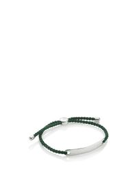 Monica Vinader | Green Havana Men's Bracelet for Men | Lyst