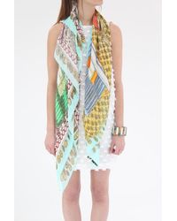 Swash London - Multicolor Double Chiffon Scarf - Lyst
