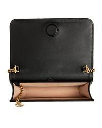 Lyst - Gucci Small Full Flap Wallet-on-a-chain With Insects in Black