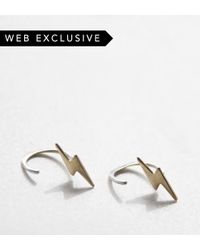 Jenny Bird | Metallic Indra Huggies Sterling-Silver Earrings | Lyst