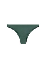 Mikoh Swimwear Miyako Minimal Bikini Bottom - Seaweed Green