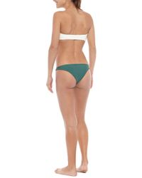 Mikoh Swimwear Miyako Minimal Bikini Bottom - Seaweed Green