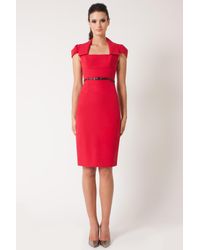 Black Halo | Red Jacket Dress | Lyst