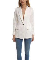 Smythe - White Tailored Blazer - Lyst