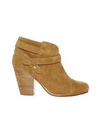 Rag & Bone | Brown Harrow Suede Ankle Boots | Lyst