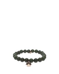Sydney Evan | Green Hamsa Charm Bracelet | Lyst