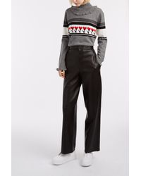 Markus Lupfer | Gray Heart Frills Poloneck | Lyst