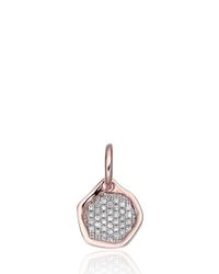 Monica Vinader | Metallic Riva Diamond Pendant | Lyst