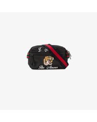 Lyst - Gucci Tiger Embroidered Belt Bag in Black for Men