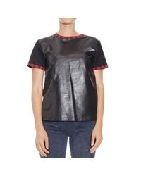 Fausto Puglisi | Black T-shirt | Lyst