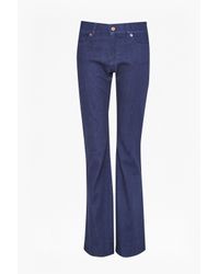 French Connection | Blue Belle Bottom Flared Jeans | Lyst