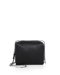 3.1 Phillip Lim | Black Soleil Mini Leather Chain Crossbody Bag | Lyst