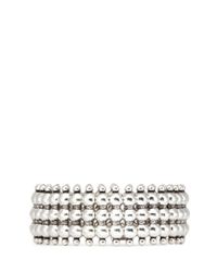 Philippe Audibert | Metallic 'nicky' Sphere Five Tier Elastic Bracelet | Lyst