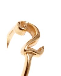 Lulu Frost | Metallic 14k Number 2 Code Ring | Lyst