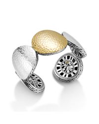 John Hardy | Metallic Disc Flex Cuff | Lyst