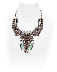 Deepa Gurnani | Metallic Mergers And Acquisitions Necklace | Lyst