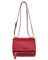 Givenchy | Mini Pandora Box Textured Leather Bag | Lyst