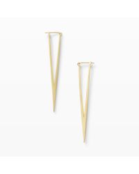 Club Monaco | Metallic Charlotte Lebeck Ada Earrings | Lyst