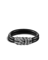 John Hardy | Black Classic Chain Knot Station Bracelet for Men | Lyst