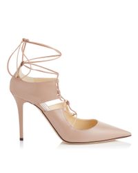 Jimmy Choo | Natural Hoops 100 | Lyst