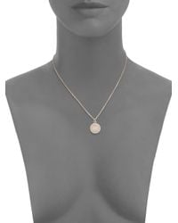 Judith Ripka | Metallic White Sapphire Sterling Silver Necklace | Lyst