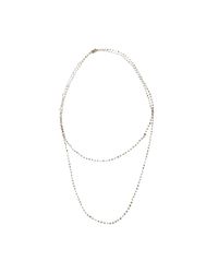 Monique Péan Metallic Multi-Colored Diamond Bead Necklace