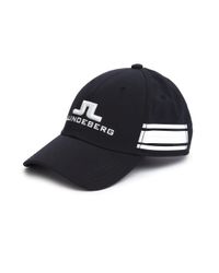 J.Lindeberg | Black Aber Tech Baseball Cap for Men | Lyst