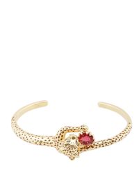 Les Nereides | Metallic Charmant Fèline Bracelet | Lyst