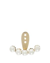 Yvonne Léon | Metallic Akoya Pearls Earring | Lyst