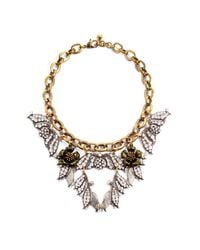 Lulu Frost - Metallic Bloom Necklace - Lyst