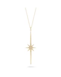Mizuki | Metallic Icicle Star Necklace In Yellow Gold | Lyst