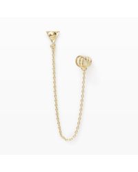 Club Monaco | Yellow Bing Bang Harness Earring | Lyst