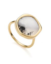 Monica Vinader | Metallic Atlantis Gem Ring | Lyst