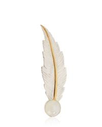 Leivan Kash | White Feather Ear-cuff | Lyst