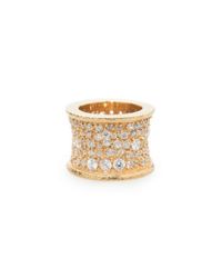 Melinda Maria - Metallic Gold Galaxy Bling Ring - Lyst