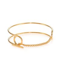 Marc By Marc Jacobs | Metallic Wireframe Toggle Bracelet | Lyst
