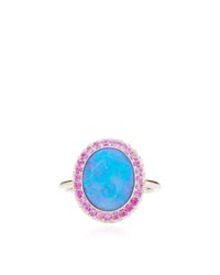 Susan Foster | Blue Jelly Opal Ring | Lyst