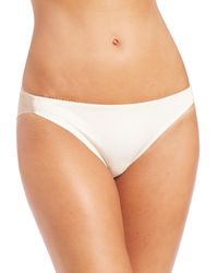 Fortnight | White Seamless Bikini Brief | Lyst