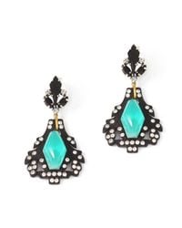 Lulu Frost | Black Lucid Drop Earrings | Lyst
