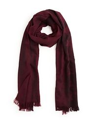 John Varvatos | Black Jv Star Flag Scarf for Men | Lyst