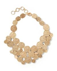 Banana Republic Metallic Regatta Statement Necklace