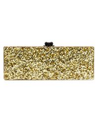Edie Parker | Gold 'flavia Solid' Clutch | Lyst