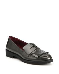 Marc Jacobs | Gray Wooster Leather Fringe Loafers | Lyst