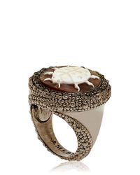 Amedeo | Metallic Special Edition Caviar Ring | Lyst