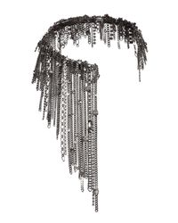 Dorothee Schumacher - Gray Radiant Collier Long Fringes - Lyst