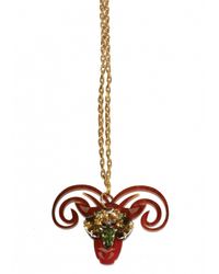 Matthew Williamson | Metallic Aries Pendant Necklace | Lyst