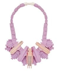 EK Thongprasert | Pink Art De Co' Necklace | Lyst