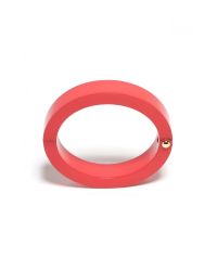 Lizzie Fortunato | Circle Cuff In Red | Lyst