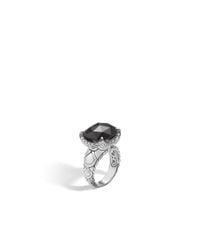 John Hardy | Black Legends Naga Large Round Ring | Lyst