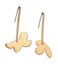 Marc By Marc Jacobs | Metallic Wire Wildflower Petal Drop Earrings | Lyst